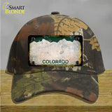 Colorado Rusty Blank Novelty License Plate Hat Cotton / Camoflauge