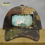 New Hampshire Rusty Blank Novelty License Plate Hat Cotton / Camoflauge