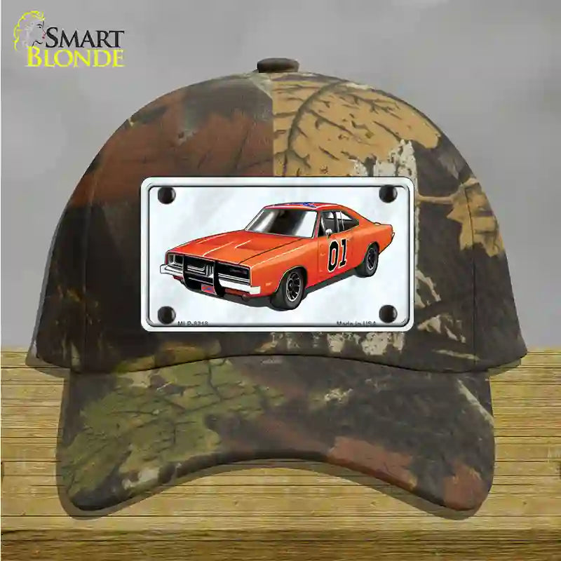 General Lee Novelty License Plate Hat Cotton / Camoflauge