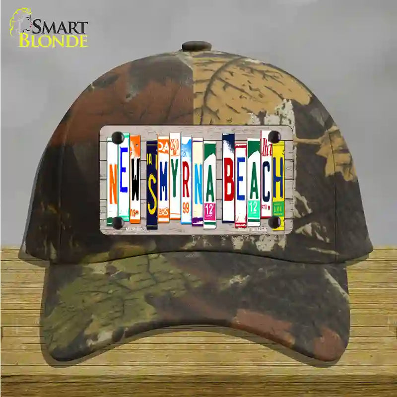 New Smyrna Beach Plate Art Novelty License Plate Hat Cotton / Camoflauge