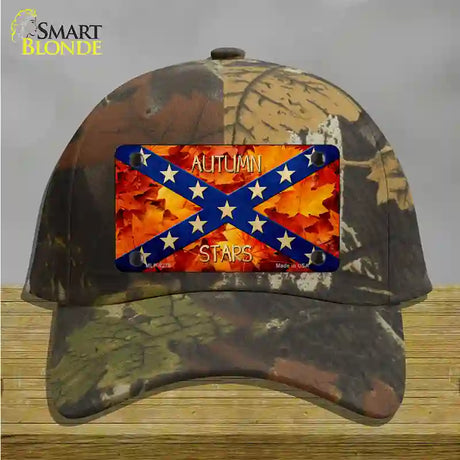 Autumn Stars Novelty License Plate Hat Cotton / Camoflauge