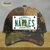 Naples Florida Novelty License Plate Hat Cotton / Camoflauge