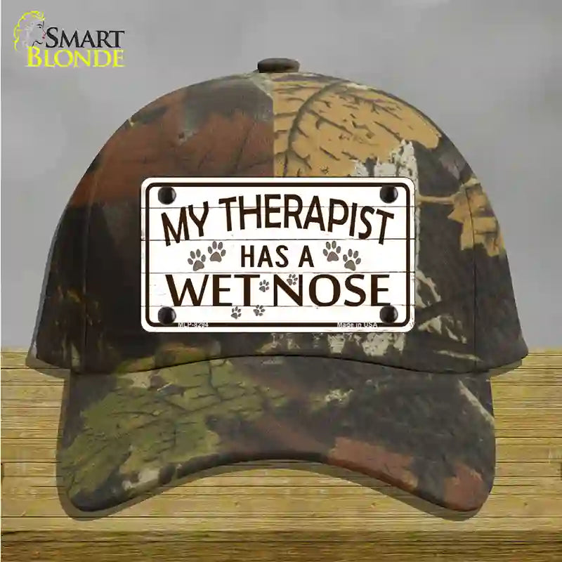 My Therapist Novelty License Plate Hat Cotton / Camoflauge