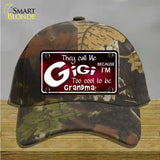 They Call Me Gigi Novelty License Plate Hat Cotton / Camoflauge