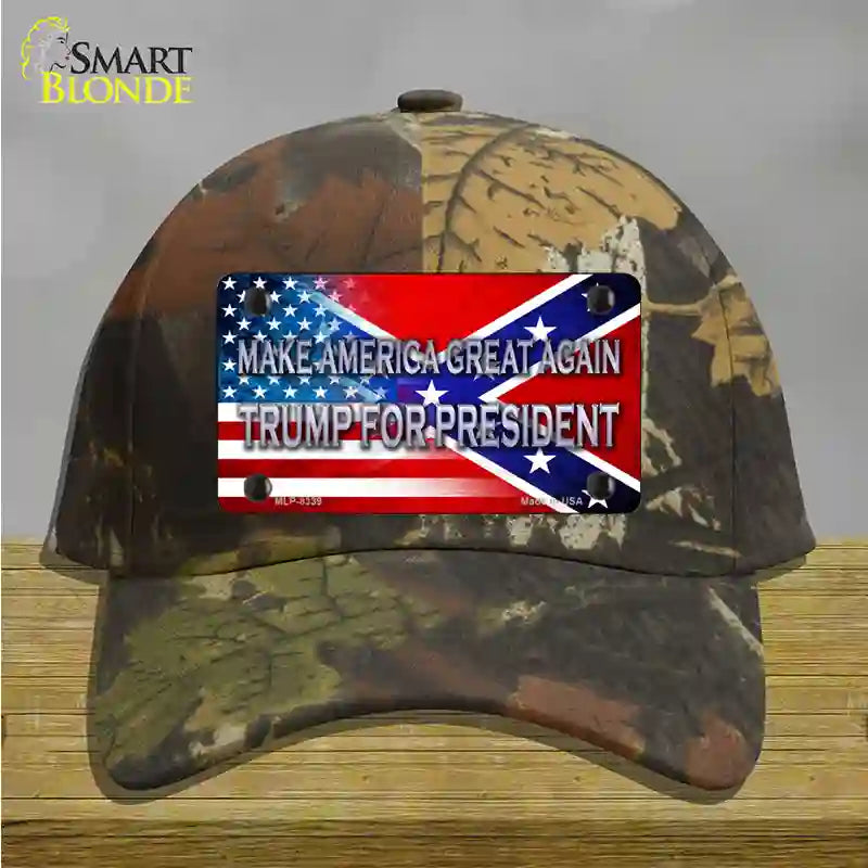 Make America Great Again Novelty License Plate Hat Cotton / Camoflauge