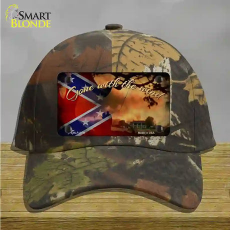 Gone With The Wind Novelty License Plate Hat Cotton / Camoflauge