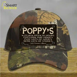 At Poppys Novelty License Plate Hat Cotton / Camoflauge