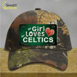 This Girl Loves Her Celtics Novelty License Plate Hat Cotton / Camoflauge