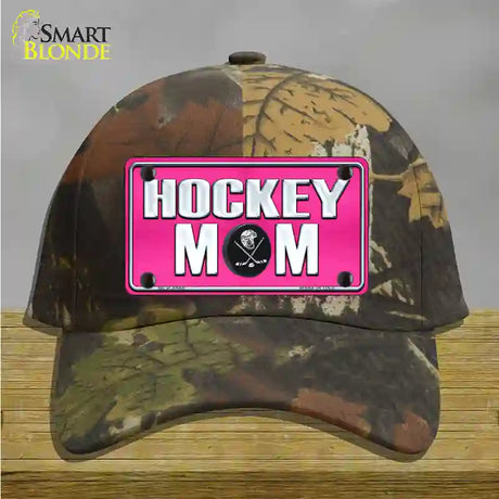 Hockey Mom Novelty License Plate Hat Cotton / Camoflauge