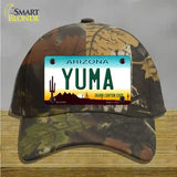 Yuma Arizona Novelty License Plate Hat Cotton / Camoflauge