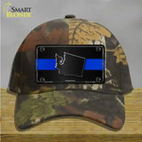 Washington Thin Blue Line Novelty License Plate Hat Cotton / Camoflauge