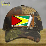 Guyana Flag Scroll Novelty License Plate Hat Cotton / Camoflauge