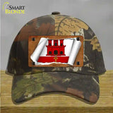 Gibraltar Flag Scroll Novelty License Plate Hat Cotton / Camoflauge