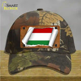 Hungary Flag Scroll Novelty License Plate Hat Cotton / Camoflauge