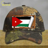 Jordan Flag Scroll Novelty License Plate Hat Cotton / Camoflauge