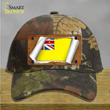 Nive Flag Scroll Novelty License Plate Hat Cotton / Camoflauge