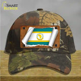 Organization African Unity Flag Scroll Novelty License Plate Hat Cotton / Camoflauge