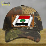 Oromia Ethiopia Flag Scroll Novelty License Plate Hat Cotton / Camoflauge