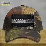 Corrections Novelty License Plate Hat Cotton / Camoflauge