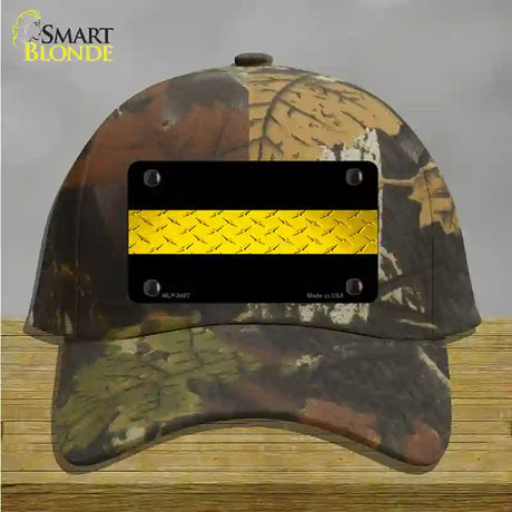 Dispatcher Diamond Novelty License Plate Hat Cotton / Camoflauge