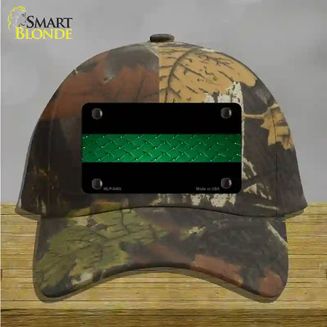 Federal Agents Diamond Novelty License Plate Hat Cotton / Camoflauge