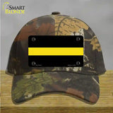 Thin Yellow Line Novelty License Plate Hat Cotton / Camoflauge