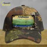 Alabama Scenic Rusty Blank Novelty License Plate Hat Camo Cotton