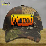 Arizona Scenic Novelty License Plate Hat Cotton / Camoflauge