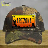 Boot Arizona Scenic Novelty License Plate Hat Cotton / Camoflauge