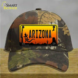 Lizard Arizona Scenic Novelty License Plate Hat Cotton / Camoflauge