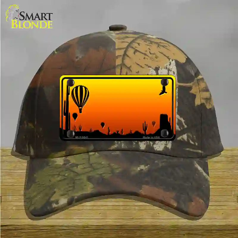 Balloon Blank Scenic Novelty License Plate Hat Cotton / Camoflauge