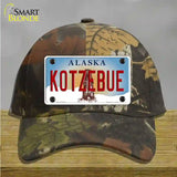 Kotzebue Alaska State Novelty License Plate Hat Cotton / Camoflauge