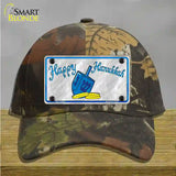 Happy Hanukkah Dreidel Novelty License Plate Hat Cotton / Camoflauge