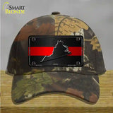 Virginia Thin Red Line Novelty License Plate Hat Cotton / Camoflauge