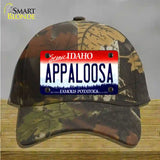 Appaloosa Idaho Novelty License Plate Hat Cotton / Camoflauge