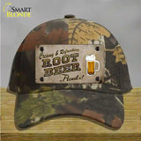 Root Beer Floats Novelty License Plate Hat Cotton / Camoflauge