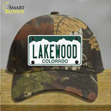 Lakewood Colorado Novelty License Plate Hat Cotton / Camoflauge