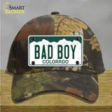 Bad Boy Colorado Novelty License Plate Hat Cotton / Camoflauge