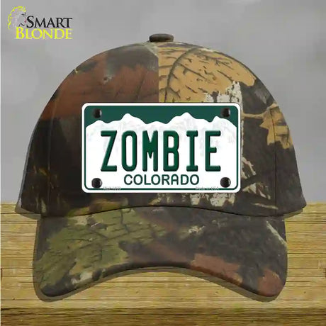 Zombie Colorado Novelty License Plate Hat Cotton / Camoflauge