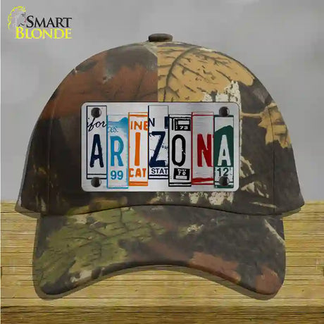 Arizona License Plate Art Novelty License Plate Hat Cotton / Camoflauge