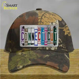 Connecticut License Plate Art Novelty License Plate Hat Cotton / Camoflauge