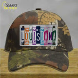 Louisiana License Plate Art Novelty License Plate Hat Cotton / Camoflauge