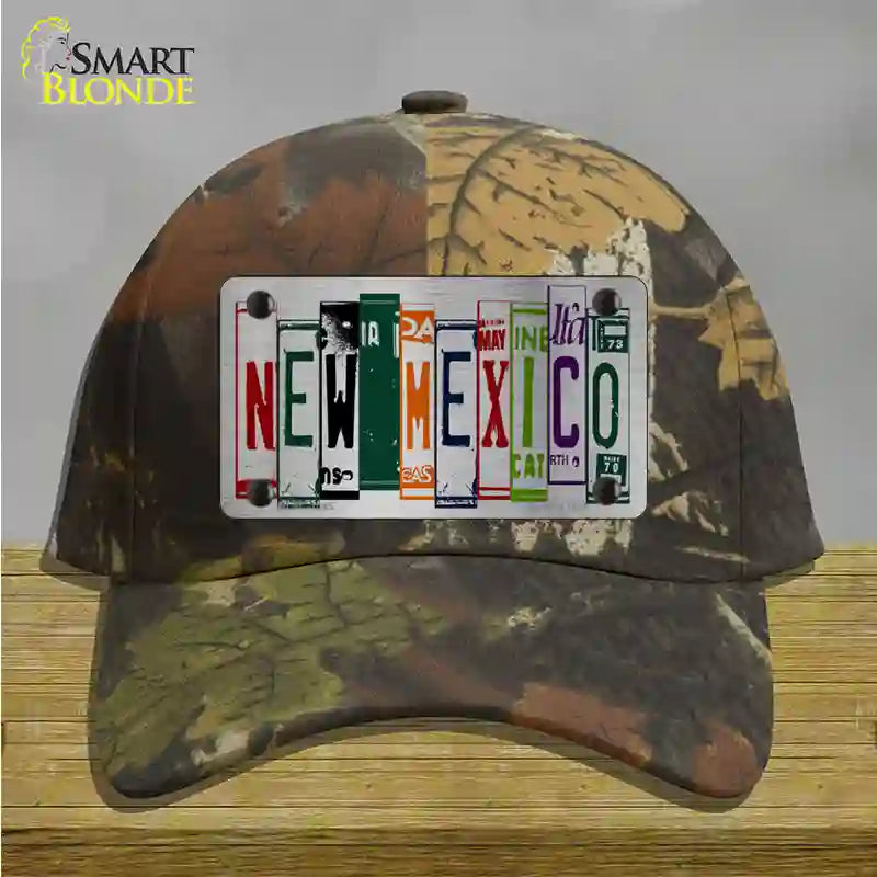 New Mexico License Plate Art Novelty License Plate Hat Cotton / Camoflauge