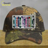 North Carolina License Plate Art Novelty License Plate Hat Cotton / Camoflauge