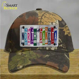 North Dakota License Plate Art Novelty License Plate Hat Cotton / Camoflauge