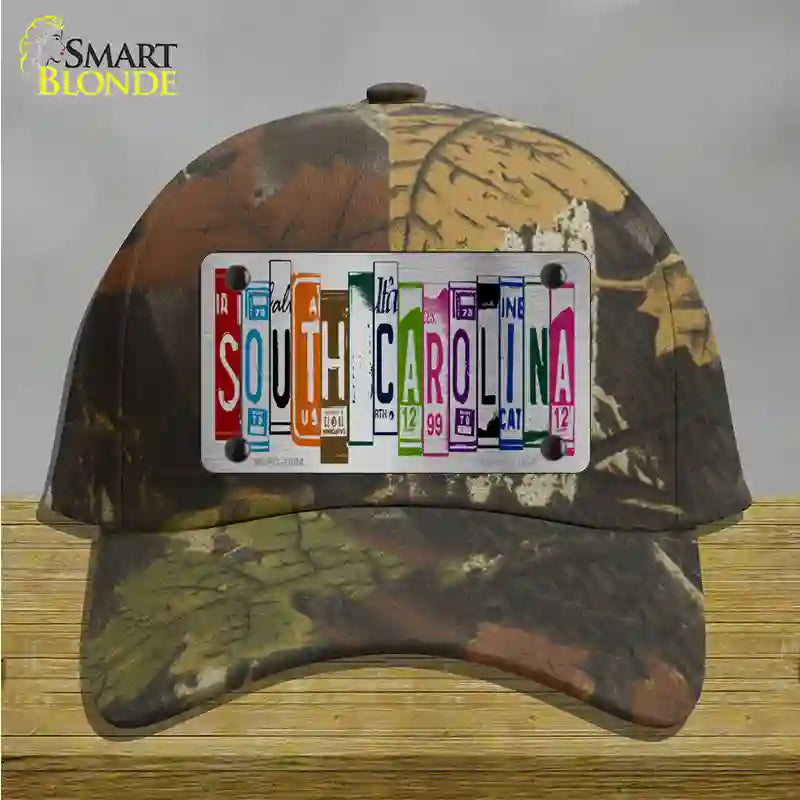 South Carolina License Plate Art Novelty License Plate Hat Cotton / Camoflauge