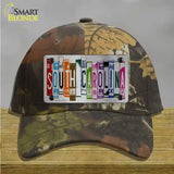 South Carolina License Plate Art Novelty License Plate Hat Cotton / Camoflauge