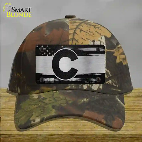 Colorado Carbon Fiber Novelty License Plate Hat Cotton / Camoflauge