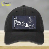 Lil Peddler Novelty License Plate Hat Unconstructed Cotton / Black