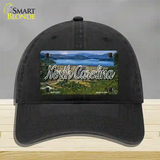 North Carolina Dam State Novelty License Plate Hat Unconstructed Cotton / Black